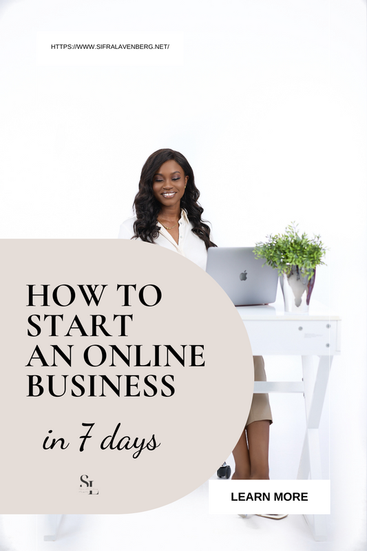 How to Start an Online Business in 7 Days